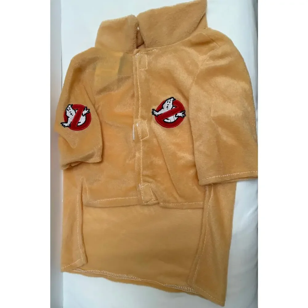 Rubies Ghostbusters Shirt Pet Costume Size M Outfit with Inflatable Proton Pack